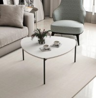 Журнальный столик Trendy Lenny White/Black 90x40x89cm GTR003732 фото №2 — интернет-магазин Desire.md