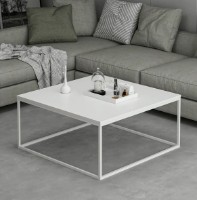 Măsuţă cafea Trendy Loni White 90x42x90cm GTR003735 imaginea #2 — magazin online Desire.md