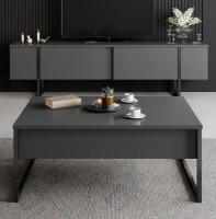 Журнальный столик Trendy Lux Anthracit/Black 90x40x60cm GTR000550 фото №2 — интернет-магазин Desire.md