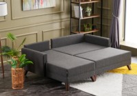 Canapea de colț Trendy Bella Anthracit L 205x140x85cm GTR003352 imaginea #2 — magazin online Desire.md