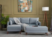 Угловой диван Trendy Bella Blue L 205x140x85cm GTR003354 фото №1 — интернет-магазин Desire.md