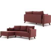 Угловой диван Trendy Bella Claret Red L 205x140x85cm GTR003350 фото №4 — интернет-магазин Desire.md