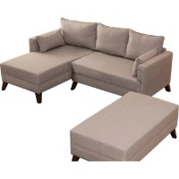 Canapea de colț Trendy Bella Cream L 205x140x85cm GTR003351 imaginea #7 — magazin online Desire.md