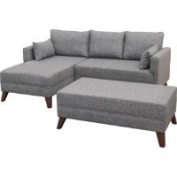 Canapea de colț Trendy Bella Grey L 205x140x85cm GTR003349 imaginea #3 — magazin online Desire.md