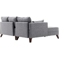 Canapea de colț Trendy Bella Grey L 205x140x85cm GTR003349 imaginea #4 — magazin online Desire.md