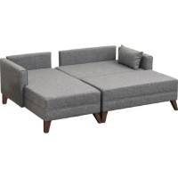 Canapea de colț Trendy Bella Grey L 205x140x85cm GTR003349 imaginea #6 — magazin online Desire.md