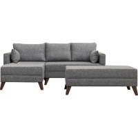 Canapea de colț Trendy Bella Grey L 205x140x85cm GTR003349 imaginea #7 — magazin online Desire.md