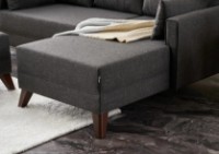 Canapea de colț Trendy Bella Anthracit R 205x140x85cm GTR003406 imaginea #4 — magazin online Desire.md