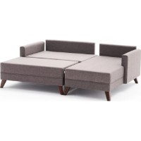 Угловой диван Trendy Bella Brown R 205x140x85cm GTR003407 фото №6 — интернет-магазин Desire.md