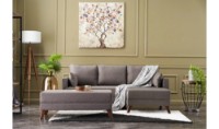 Угловой диван Trendy Bella Brown R 205x140x85cm GTR003407 фото №1 — интернет-магазин Desire.md