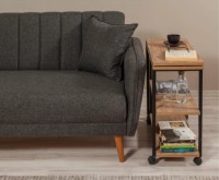 Măsuţă cafea Trendy Melin Oak/Black 76x70x66cm GTR000933 imaginea #4 — magazin online Desire.md