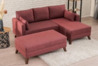 Canapea de colț Trendy Bella Claret Red R 205x140x85cm GTR003404 imaginea #2 — magazin online Desire.md