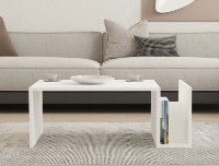 Măsuţă cafea Trendy Memo White 87x32x50cm GTR006119 imaginea #2 — magazin online Desire.md