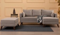Угловой диван Trendy Bella Cream R 205x140x85cm GTR003405 фото №1 — интернет-магазин Desire.md