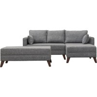Canapea de colț Trendy Bella Grey R 205x140x85cm GTR003403 imaginea #3 — magazin online Desire.md
