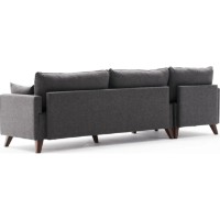 Угловой диван Trendy Bella Anthracit L 275x165x85cm GTR003503 фото №4 — интернет-магазин Desire.md