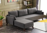 Угловой диван Trendy Bella Anthracit L 275x165x85cm GTR003503 фото №6 — интернет-магазин Desire.md