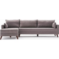 Угловой диван Trendy Bella Brown L 275x165x85cm GTR003504 фото №7 — интернет-магазин Desire.md