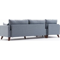 Угловой диван Trendy Bella Soft Blue L 275x165x85cm GTR003508 фото №5 — интернет-магазин Desire.md