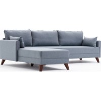Угловой диван Trendy Bella Soft Blue L 275x165x85cm GTR003508 фото №8 — интернет-магазин Desire.md