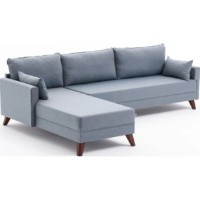 Угловой диван Trendy Bella Soft Blue L 275x165x85cm GTR003508 фото №9 — интернет-магазин Desire.md
