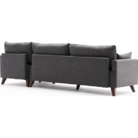 Canapea de colț Trendy Bella Anthracit R 275x165x85cm GTR003577 imaginea #3 — magazin online Desire.md