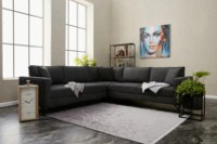 Угловой диван Trendy Berlin Anthracit/Black 258x258x88cm GTR003697 фото №2 — интернет-магазин Desire.md