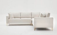 Угловой диван Trendy Berlin Cream/Gold 258x258x88cm GTR003700 фото №5 — интернет-магазин Desire.md