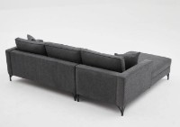 Угловой диван Trendy Berlin Anthracit/Black L 258x181x83cm GTR003520 фото №6 — интернет-магазин Desire.md