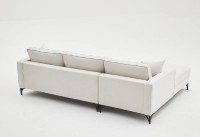 Угловой диван Trendy Berlin Cream/Black L 258x181x83cm GTR003522 фото №4 — интернет-магазин Desire.md