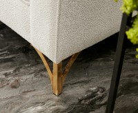 Угловой диван Trendy Berlin Cream/Gold L 258x181x83cm GTR003523 фото №4 — интернет-магазин Desire.md