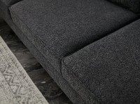 Угловой диван Trendy Berlin Anthracit/Black R 258x181x83cm GTR003594 фото №5 — интернет-магазин Desire.md