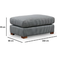 Угловой диван Trendy Bucla 1 Light Grey/Grey 266x246x85cm GTR003636 фото №5 — интернет-магазин Desire.md