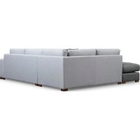 Угловой диван Trendy Bucla 1 Light Grey/Grey 266x246x85cm GTR003636 фото №7 — интернет-магазин Desire.md