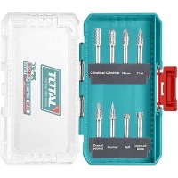 Набор фрез по дереву Total Tools TACSDL10801