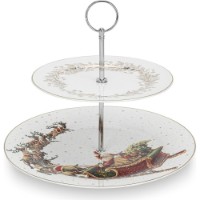 Ярусная тарелка Fissman Christmas 14010