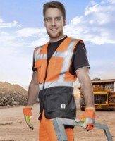 Vestă reflectorizantă Ardon Signal Orange, s.XXXL imaginea #2 — magazin online Desire.md