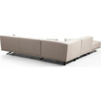 Угловой диван Trendy Bentley PUF-O1-C-3R Beige 302x302x80cm GTR003703 фото №8 — интернет-магазин Desire.md