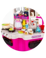 Bucătărie Chipolino Talented Chef Pink 93cm (DIPK002418LK) imaginea #7 — magazin online Desire.md