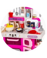Bucătărie Chipolino Talented Chef Pink 99cm (DIPK002413BK) imaginea #9 — magazin online Desire.md
