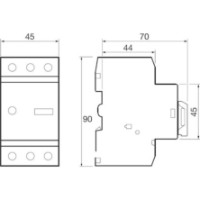 Автоматический выключатель Hager MM501N фото №2 — интернет-магазин Desire.md