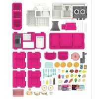 Bucătărie de jucărie pentru copii Essa Toys Kitchen Cooking Food 64pcs (6920250717289) imaginea #2 — magazin online Desire.md