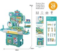 Set joacă doctor Essa Toys Medical Center 28pcs (6920250717104) imaginea #2 — magazin online Desire.md