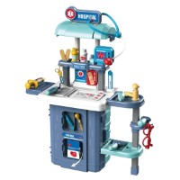 Set joacă doctor Essa Toys Mobile Hospital 3in1 38pcs (6920250717302)