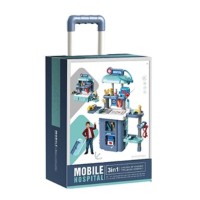 Set joacă doctor Essa Toys Mobile Hospital 3in1 38pcs (6920250717302) imaginea #2 — magazin online Desire.md