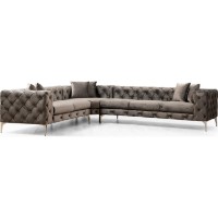 Угловой диван Trendy Como Anthracit L 310x270x70cm GTR003525 фото №6 — интернет-магазин Desire.md