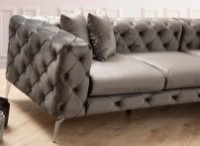 Угловой диван Trendy Como Anthracit L 310x270x70cm GTR003525 фото №3 — интернет-магазин Desire.md