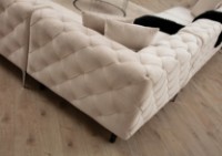 Canapea de colț Trendy Como Ecru L 310x270x70cm GTR003526 imaginea #3 — magazin online Desire.md