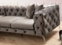 Угловой диван Trendy Como Anthracit R 310x270x70cm GTR003599 фото №3 — интернет-магазин Desire.md