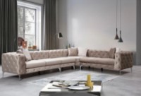 Canapea de colț Trendy Como Beige R 310x270x73cm GTR003598